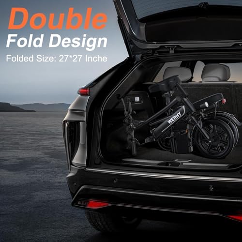 Y6 Electric Bike for Adults 750W Peak Motor, 22 mph Folding Ebike, 14" Adults Electric Bicycles, 499.2Wh Battery, 28 Miles Range, Mini E Bikes for Adults and Teens