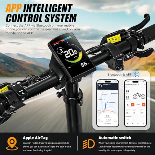 VITILAN i7 Pro Electric Bike Adults Folding 750W BA-FANG/E-iwol Motor Fat Tire Ebike Removable 16AH/20AH Cell Battery Full Suspension Electric Bicycle 8-Speed