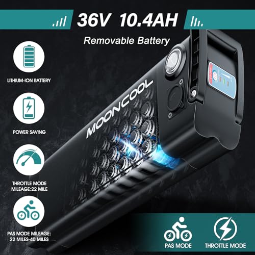 MOPHOTO Electric Trike, 7 Speeds Electric Tricycle for Adult, 350W 36V 3 Wheel Electric Bikes, Motorized Tricycle Adult Electric Three Wheels Bicycle for Senior