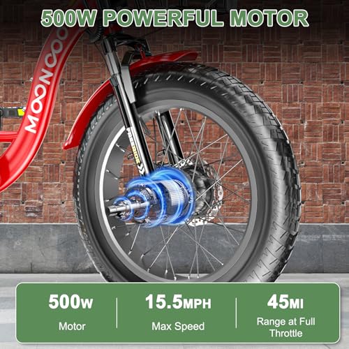 20" 24" 26" 3 Wheel Electric Bike for Senior, 350W/500W Adults Electric Tricycle Trike, Three Wheel Ebike E Bicycle with Removable Battery, Motorized Trike with Basket for Women Men