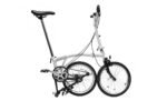 Brompton A Line 3 Speed Folding Bike (White) - Image 3