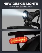 Suburban Electric Bike for Adults, 25MPH 65Miles Ebike, 1500W(Peak) Motor 720WH Battery Electric Bike, 26” x 4.0 Fat Tires Electric Mountain Bike, 7-Speed - Image 6