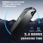 SUDOO YOCLE 26" Electric Bike for Adults with 288Wh 36V 8AH Removable Battery, 40Miles 20MPH Electric Mountain Bike with 350W Brushless Motor, Ebike Light Weight, Electric Bicycles with 7-Speed - Image 3