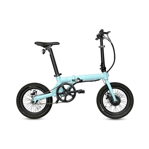 Version 1.0.0 Nemo Folding Electric Bike Compact Ebike 250W Front Hub Motor 36V 7Ah Removable Battery Lightweight 16" Single Speed Foldable Bicycle City Commuter UL 2849 Certified 34 Pounds - Image 1