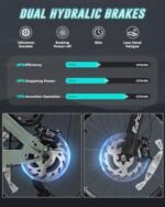 Juliet/JulietⅡ(2024 Upgraded) 48V/52V 60Ah Peak 1200W/Peak 1700W Electric Bike Up to 200 Miles Long Range Electric Bike 20 * 4.0 Fat Tire Electric Bike Full Suspension Adult Electric Bicycles - Image 6