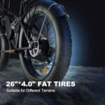 Electric Bike with 35MPH, Dual 1000W Motor,48V 22.4AH Electric Bicycle Full Suspension,26" Fat Tire Electric Bike Hydraulic Brakes - Image 6