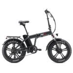 RKS Foldable Electric Bike with 750W Motor, Electric Bicycle with 48V 14.5Ah Battery, 20'' Fat Tires, LCD Display, Front and Rear LED Lights, 7-Speed Gears, Up to 20 Mph (Anthracite Gray) - Image 2