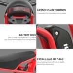 1200W Electric Bike for Adults 26" Fat Tire Ebike with 48V 18.2Ah Battery 37MPH 35Miles Electric Mountain Ebikes Bicycle for Teens Adult - Image 4