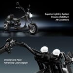 eAhora M1P Electric Trike for Adults, 2000W Brushless Motor 26MPH Electric Tricycle,60V 30AH Fast Charge Battery,F&R Disk Brake, Hydraulics Suspension,3 Wheel Electric Bikes - Image 5