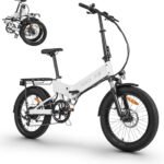 KBO K Series K1 K2 Folding Electric Bike 500W, 5 Colors K Series E Bike, Up to 45 Miles Range Electric Bike for Adults, 48V 10.4AH, 20Mph, 280lbs Payload, UL2849 Certificated Foldable Ebike