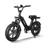 Himiway Escape Pro Electric Bike for Adults, 750W Motor, 20"x4" Fat Tires E-Bike,30-50Mi, Moped-Style Step-Thru Electric Bicycle with 48V 17.5Ah Battery 25 MPH 7-Speed System