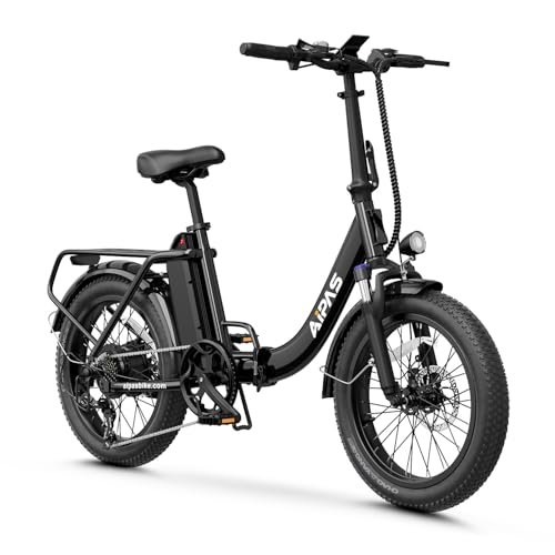 Version 1.0.0 A4 Folding Electric Bike with 1000W Motor Peak,20''Fat Tire,48V Removable Battery,28MPH Max Speed,62 Miles Range,Step-Thru Electric Commuter Ebike for Adults - Image 1