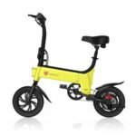 SISIGAD Electric Bike for Adults Teens, 300W Powerful Motor,12 Inch Tires and 15MPH Electric Bicycle, 15 Miles Long Range Mini E Bike with Disc Brakes