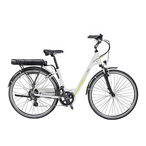 Version 1.0.0 Electric Bike, Delta Cycle rDrive Ebike - 396Wh Lithium-Ion Battery, 55 Miles On A Single Charge - 7 Speed Shimano Gear System, Front & Rear V-Brakes - Safety Lights, Storage Rack & Kickstand - Image 1