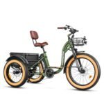 ADDMOTOR Electric Trike for Adults, 750W Rear Motor, Grandtan II Electric Trike, 85MI, 3 Wheel Electric Bikes, 450 lbs, 48V 20Ah Battery, Electric Tricycle, Etrike, Differential & Parking Brake