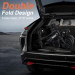 Y6 Electric Bike for Adults 750W Peak Motor, 22 mph Folding Ebike, 14" Adults Electric Bicycles, 499.2Wh Battery, 28 Miles Range, Mini E Bikes for Adults and Teens - Image 4