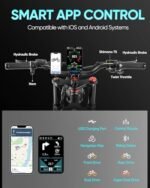 Romeo ProⅡ(2024 Newest Upgraded) 3000W Dual Motors Electric Bike for Adults, 60Ah 120Miles Long Range Electric Bicycle, 44Mph 26"*4.0 Fat Tire Full Suspension Electric Mountain Bike - Image 6