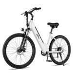 Cityone Electric Bike for Adults 26" Step-Through Ebike with 2.1" Tire,UL2849 Certified Built-in Removable Battery,Peak 750W Motor Ebikes with 7 Speed Commuter E Bicycle