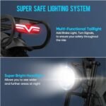 Juliet/Juliet Ⅱ Electric Bike for Adults 48/52V 60Ah Long Range E-Bike 200 Miles 1000/1500W Full Suspension E Bike 20 * 4.0" Fat Tire Electric Mountain Bike Dual Hydraulic Brakes - Image 6