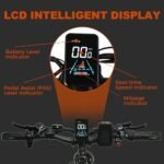 Ronson Electric Bike for Adults，Dual Motor Ebike，2000W Electric Bicycle，Fat Tire Electric Bike with 48V/23Ah Battery，90 Miles E-Bike and Passed UL&GCC Certification,Men's Electric Bike - Image 4