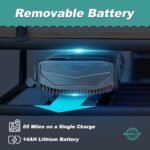 EMOJO Bull Electric Trike Bike for Adults Seniors Step Through Electric Tricycle 500W Long Range 3 Wheel Electric Bike - Image 5