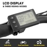 HILAND Electric Bike for Adults, 26” 500W Men Women Ebike with Throttle, Removable Battery, LCD Display, 20 MPH Ebikes Commuter Cruiser - Image 6