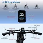 Electric Bike for Adults, NexusRider 2000W Dual Motor 35 MPH 48V 22.4Ah 7 Speed 26" Fat Tire MTB, Switchable RWD/AWD Ebike, Hydraulic Brakes, Full Suspension - Image 6