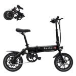 RANHOT 14'' Folding Electric Bike for Adults,Ebike with 36V 7.8Ah Battery,20 Mph Max Speed，Power by 500W Commuting E-Bike, Weighs Only 39lbs