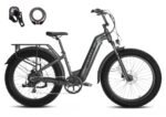 VELOWAVE Electric Bike 26" Fat Tire Ebike Electric Bike for Adults with 750w (Peak 1000W) Brushless Motor 48V 15AH Removable LG Cell with Lock& Bell