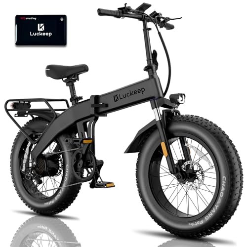 Version 1.0.0 Electric Bike for Adults 1200/1400W Peak, 28/30MPH 60 Miles, 720WH Battery 20'' x 4.0 Fat Tire Folding Ebikes for Adults, with APP/Anti-Theft Alarm/NFC/BAFANG Motor/Hydraulic Brakes & UL 2849 - Image 1