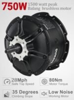 Cyrusher Ranger 26Inch Electric Bike, 52V 20Ah 1040Wh 56Miles EBike, Air Suspension, Hydraulic Disc Brakes, 4Inch Fat Tires - Image 5