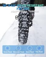 Electric Bike for Adults, 1500W 32MPH,48V 23AH,Max 75Miles Electric Motorcycle 20" Fat Tire Dirt Bike, 7-Speed E-Bike Dual Shock Absorber All-Terrain E Bike for Mountains, Snow, Sand, Road - Image 6