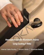 OKAI Stride Electric Bike, 25mph Power by 750W Motor, Removable Battery Up to 40 Miles, 7-Speed Drivetrain, 27.5" Tire, Electric Bike for Adults with 3 Pedal-Assist Levels, Bicycle for Women & Men - Image 3