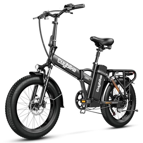 Version 1.0.0 1000W Folding Electric Bike, 48V 20AH Large Removable Battery E Bike, 30+MPH, 80 Miles Max Range, 20" Fat Tire Electric Bike for Adults, Adult Electric Bicycles for Commute Beach Snow - Image 1