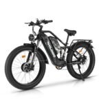 PHILODO Electric Bike for Adults, Dual Motor Fat Tire Ebike 2 * 1000W Dual Battery Electric Bicycles 48V 46AH with Full Suspension Hydraulic Disc Brakes 35MPH