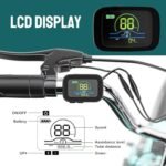 MOONCOOL Electric Tricycle for Adults, 20" x 4" Fat Tire Electric Trike, 48V 500W Motorized Electric Bicycle Bikes, 3 Wheels 7 Speed Ebike with Removable Battery, Aluminum Frame & Large Basket - Image 2