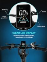 JOYWAY Electric Mountain Bike, Up to 32Mph 1500W Peak Power Electric Dirt Bike 48V 20.8Ah Removable Battery Electric Bike for Adults, 26"x4.0" Fat Tire Ebikes for Adults - Image 6