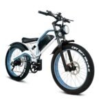 Electric Bike for Adults,1000W,52V 23Ah Removable Battery,32MPH,Range 75 Miles,26-inch Fat Tire Electric Bike Off-Road Snow Beach Electric Mountain Bike,Dual Suspension