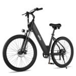 Cityone Electric Bike for Adults 26" Step-Through Ebike with 2.1" Tire,UL2849 Certified Built-in Removable Battery,Peak 750W Motor Ebikes with 7 Speed Commuter E Bicycle