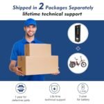 MOPHOTO Electric Trike, 7 Speeds Electric Tricycle for Adult, 350W 36V 3 Wheel Electric Bikes, Motorized Tricycle Adult Electric Three Wheels Bicycle for Senior - Image 4