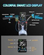 Juliet III/Juliet II/Juliet Dual Motor Electric Bike for Adults 2000W/1700W/1200W Peak 55/54/50 Km/h Ebike 52V/48V 60Ah 100-200Miles Long Range 20" Fat Tires Full Suspension E-bike UL2849 Certified - Image 7