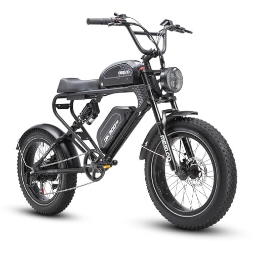 Version 1.0.0 MEELOD Electric Bike for Adults 1200W Peak Power Brushless Motor Dual 48V 30AH Removable Battery Ebike,32MPH Mountain Ebike,48V LED Headlight,Color LCD Display,Dual Shock Absorber - Image 1