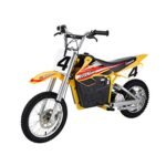 Razor MX650 Dirt Rocket Adult and Teen Ride On High Torque Electric Motocross Motorcycle Dirt Bike, Speeds Up to 17 Miles Per Hour, Yellow