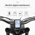 T1 Electric Bike for Adults 48V 15/20AH Lithium Battery 1000W Off Road Snow Urban Commuter Electric Bicycle, 30MPH,Shamano 7-Speed, 20" Fat Tire Electric Dirt Bike for Adults - Image 6