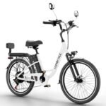 Electric Bike 14"/24" Electric Bike for Adults, Electric Commuting Bike with 500W/1000W Motor, 48V 20Ah Removable Battery, 20/25MPH, Up to 40/50 Miles, 3/7 Speed and Dual Disc Brakes