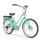 sixthreezero EVRYjourney Women's Electric Bike, Step-Through Touring Hybrid eBike, 250/500 Watt Motor, 26" Bicycle, Multiple Colors