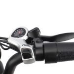 RKS Foldable Electric Bike with 750W Motor, Electric Bicycle with 48V 14.5Ah Battery, 20'' Fat Tires, LCD Display, Front and Rear LED Lights, 7-Speed Gears, Up to 20 Mph (Anthracite Gray) - Image 4