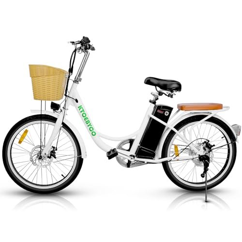 Version 1.0.0 Electric Bike for Adults with 1000W Motor Peak,48V Removable Lithium Battery and up to 70Miles 30MPH,UL Certified 26" Electric Commuter Bike with 7-Speed and Front Suspension - Image 1