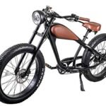 Adult Electric Bicycle 750W 26 inch Fat Tire Cafe Racer Beach Cruiser Bike