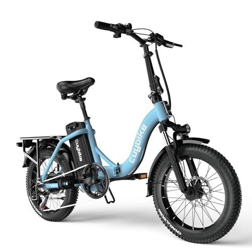 Version 1.0.0 Folding Electric Bike for Adults with Peak 1000W Motor, 48V 15Ah Large Battery up to 30MPH 80 Miles, 20" Fat Tire All Terrain Ebike, Front Suspension 7-Speed Commuter E Bike, Step-Thru, UL Certified - Image 1